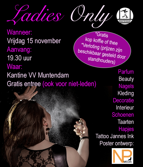 15 november: Ladies Only !